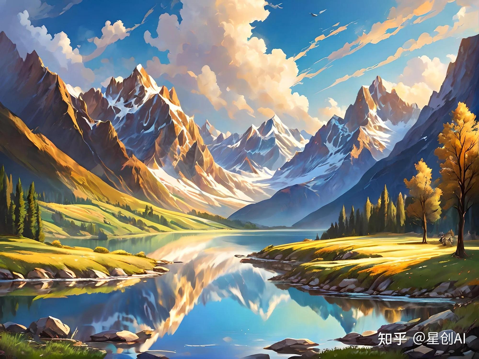 世界之美:AI绘画的绚烂风景 - 知乎