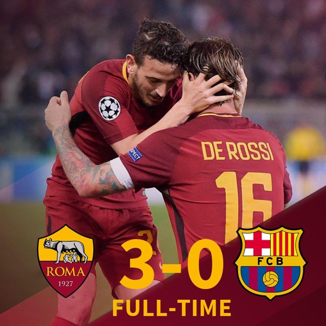 如何看待17\/18赛季欧冠1\/4决赛次回合罗马3-0