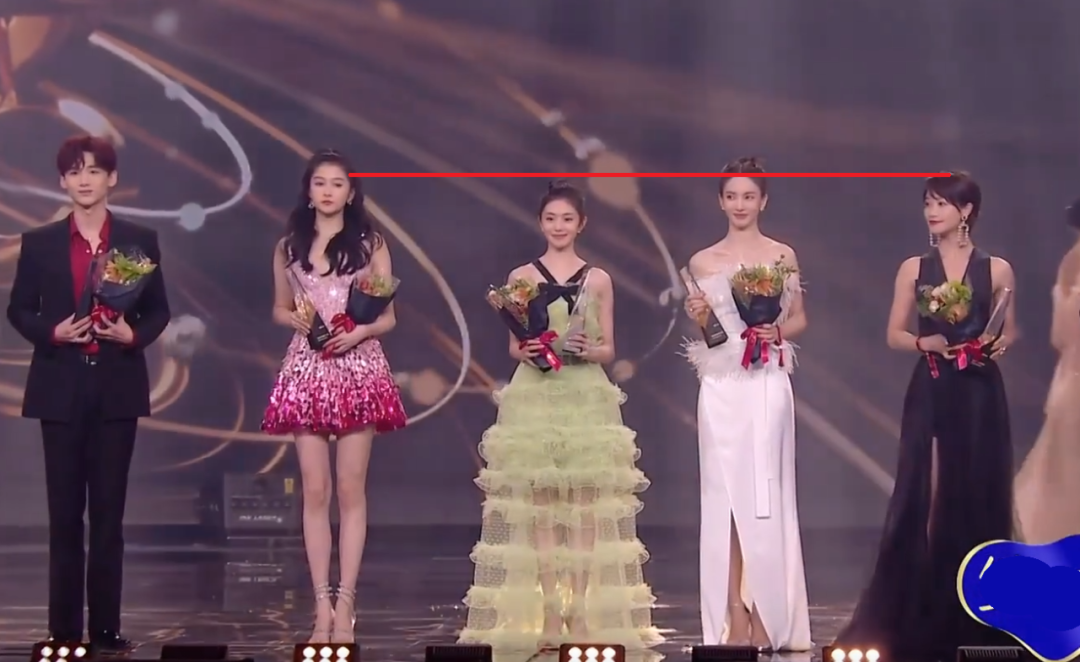 蓝盈莹的真实身高让张柏芝惊讶其实不少女星看着矮实际上挺高