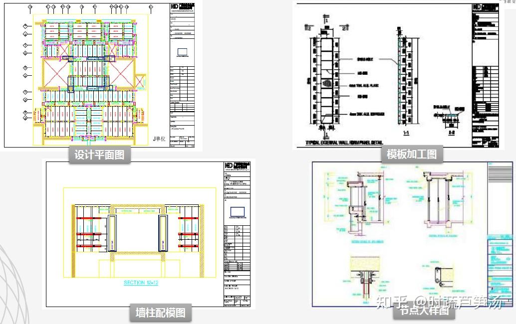 包括根据建筑图深化设计铝模拼装图,业主/设计院审查批准,铝模板原材