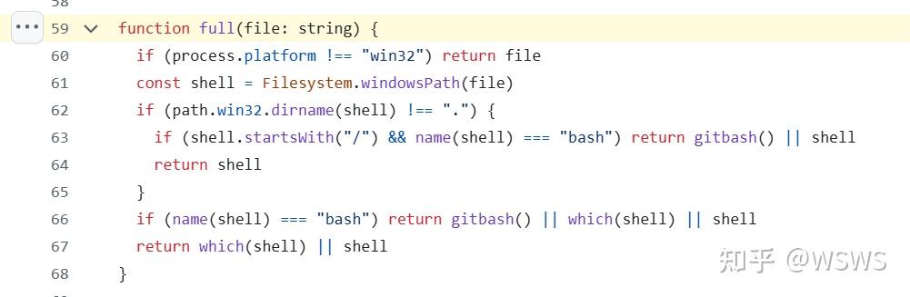 Open Code on Windows 使用 git bash 作为默认 shell - 知乎