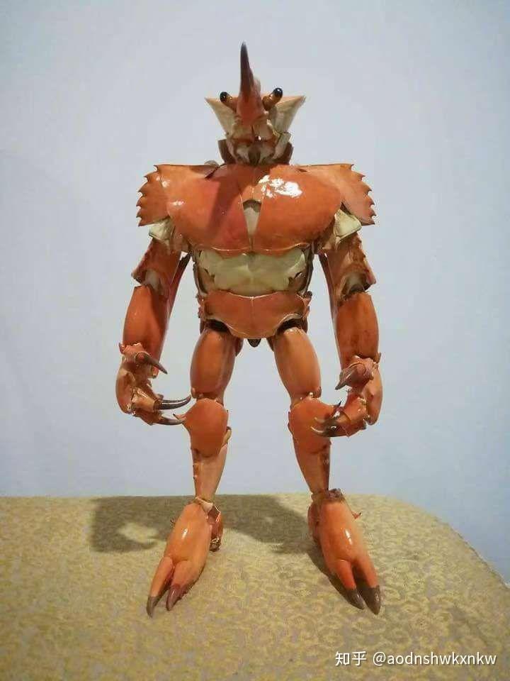 吃完的螃蟹不要扔试一试动手制作一下螃蟹星人哇