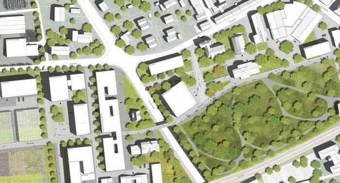 这款插件适合用于对面的填充,不适合对于行道树或是有节奏的区域填充