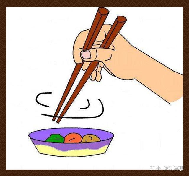 筷子12种禁忌图片 摆放图片