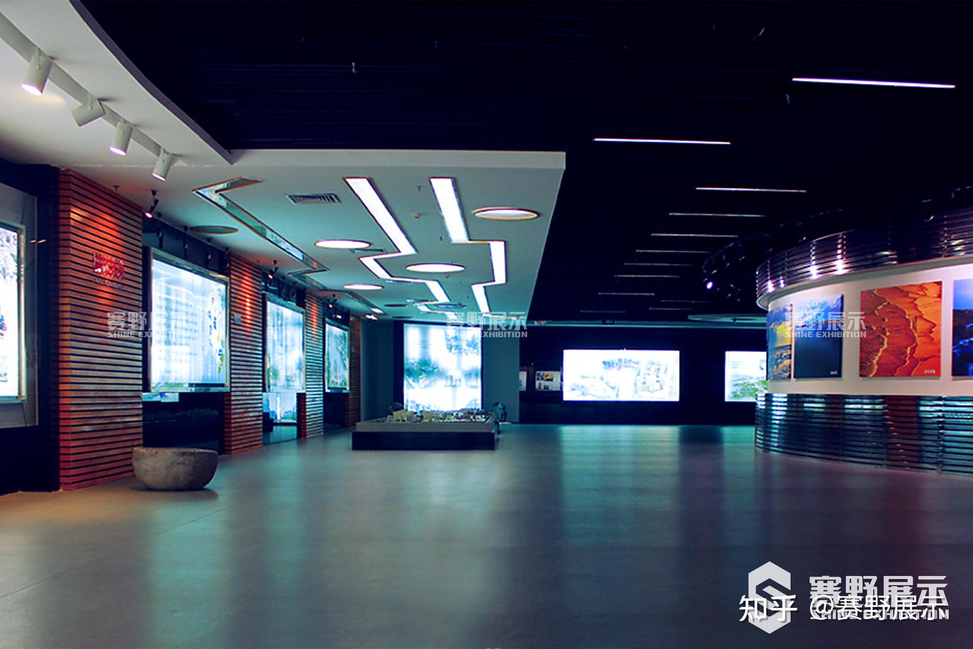 赛野展示福建晋江城市规划馆