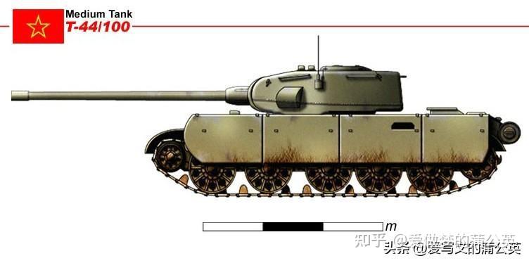 中型坦克t44-100中型坦克t44-85中型坦克t43后续研发型号最大装甲:60