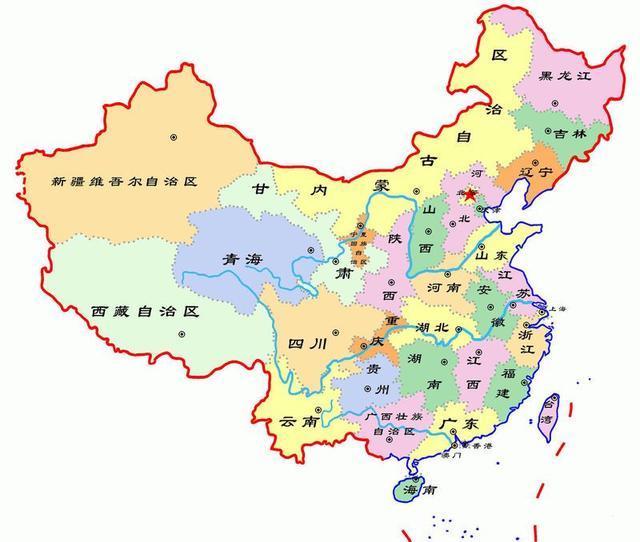 中国34个省份,你了解多少个?你对自己故乡