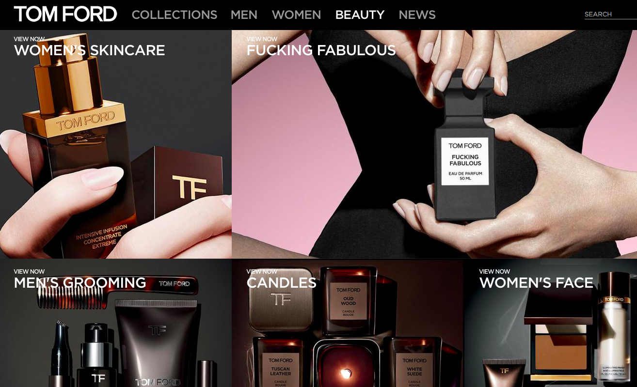 这是tom ford beauty 第一家独立门店,也是唯一一家完全为tom ford
