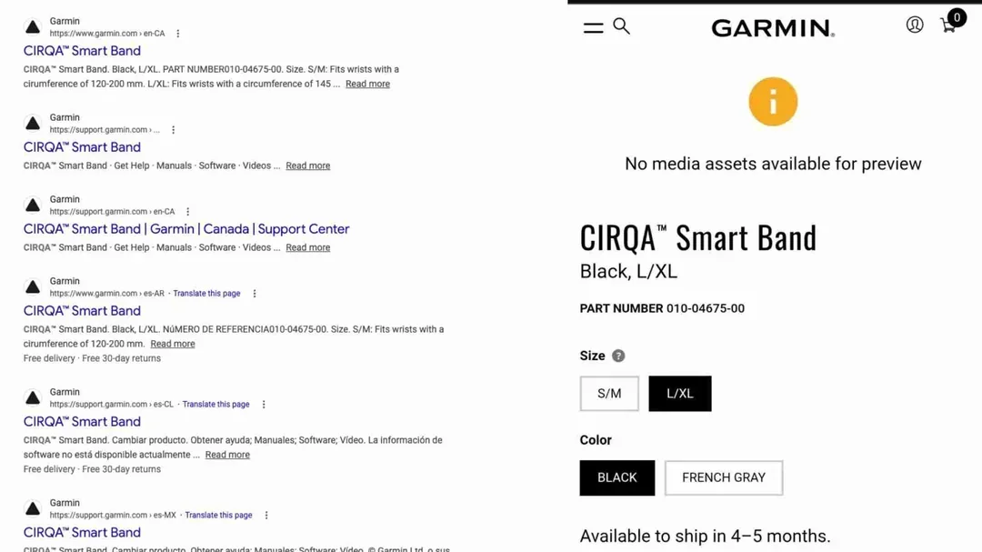 佳明无屏手环CIRQA,这回真来了,¥1*80你会买吗?
