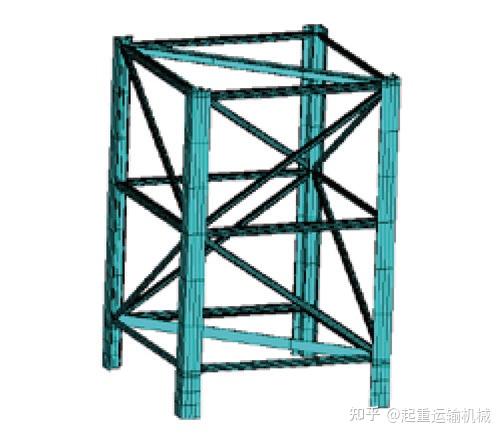 塔式起重机标准节斜腹杆布置形式对整机性能的影响分析