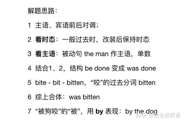 被动语态全攻略，读完就搞懂 | 虫虫讲英语 - 知乎