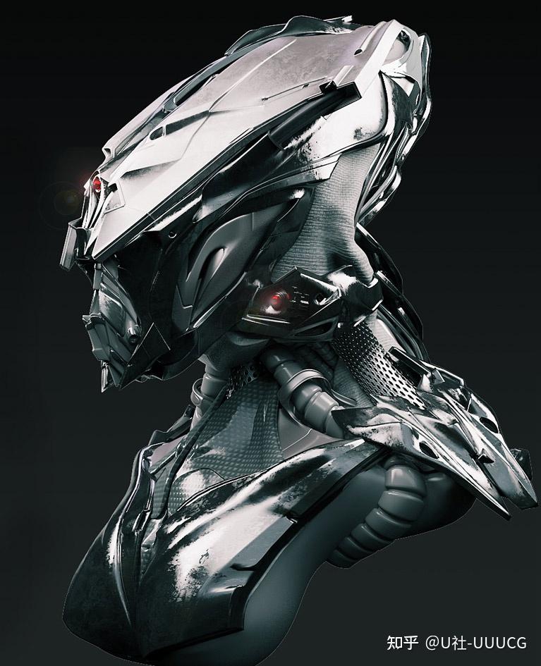 [科幻风格] 科幻机械机甲原画设定概念参考图1024p_原画素材 - 知乎