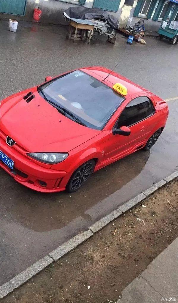 国内已不鲜见的标致206cc小跑儿