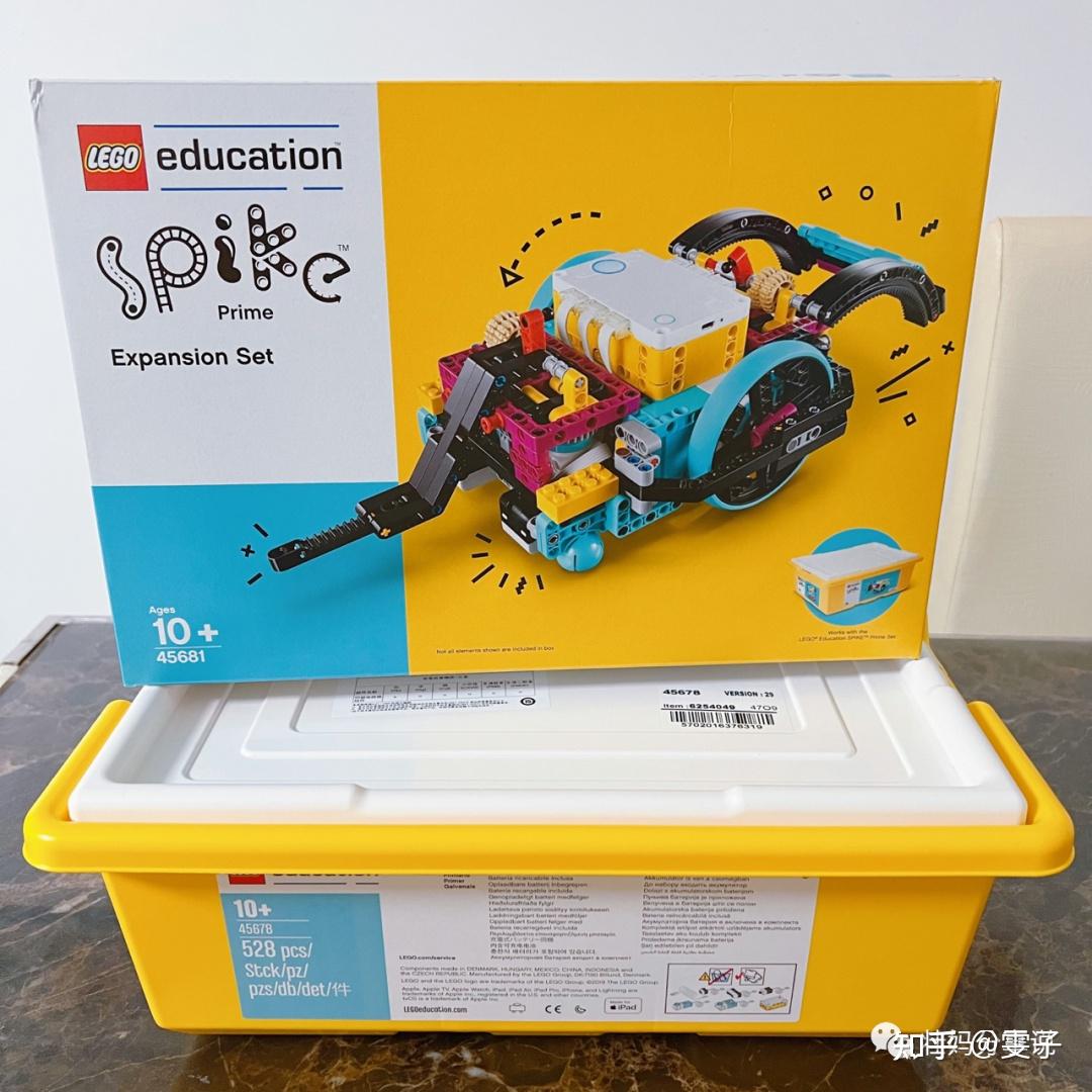 乐高spike科创套装的核心套装和补充套装开箱及整理 - 知乎