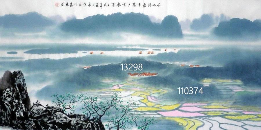 张泉踪的彩墨漓江，襟怀无俗韵山水有清音- 知乎