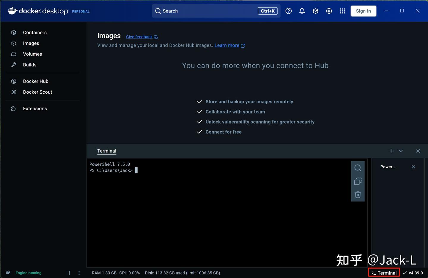 Docker 中的 Terminal