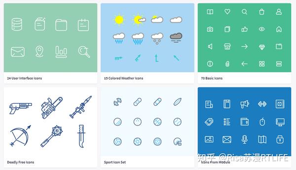 Ppt干货分享no 4 6个优质无版权可商用icon图标网站 强烈推荐 知乎