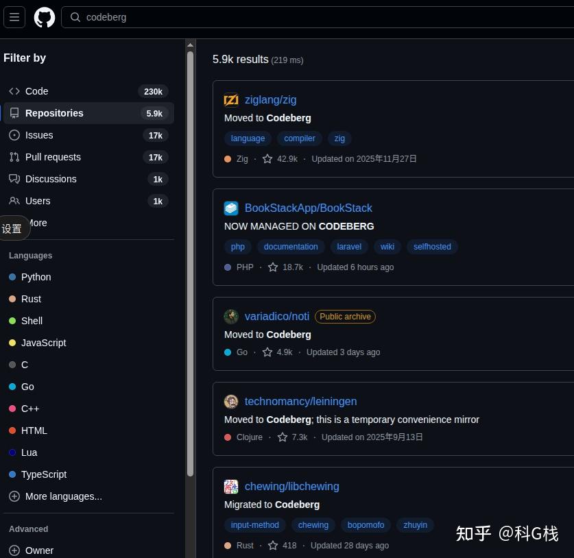 从Github到Codeberg - 知乎