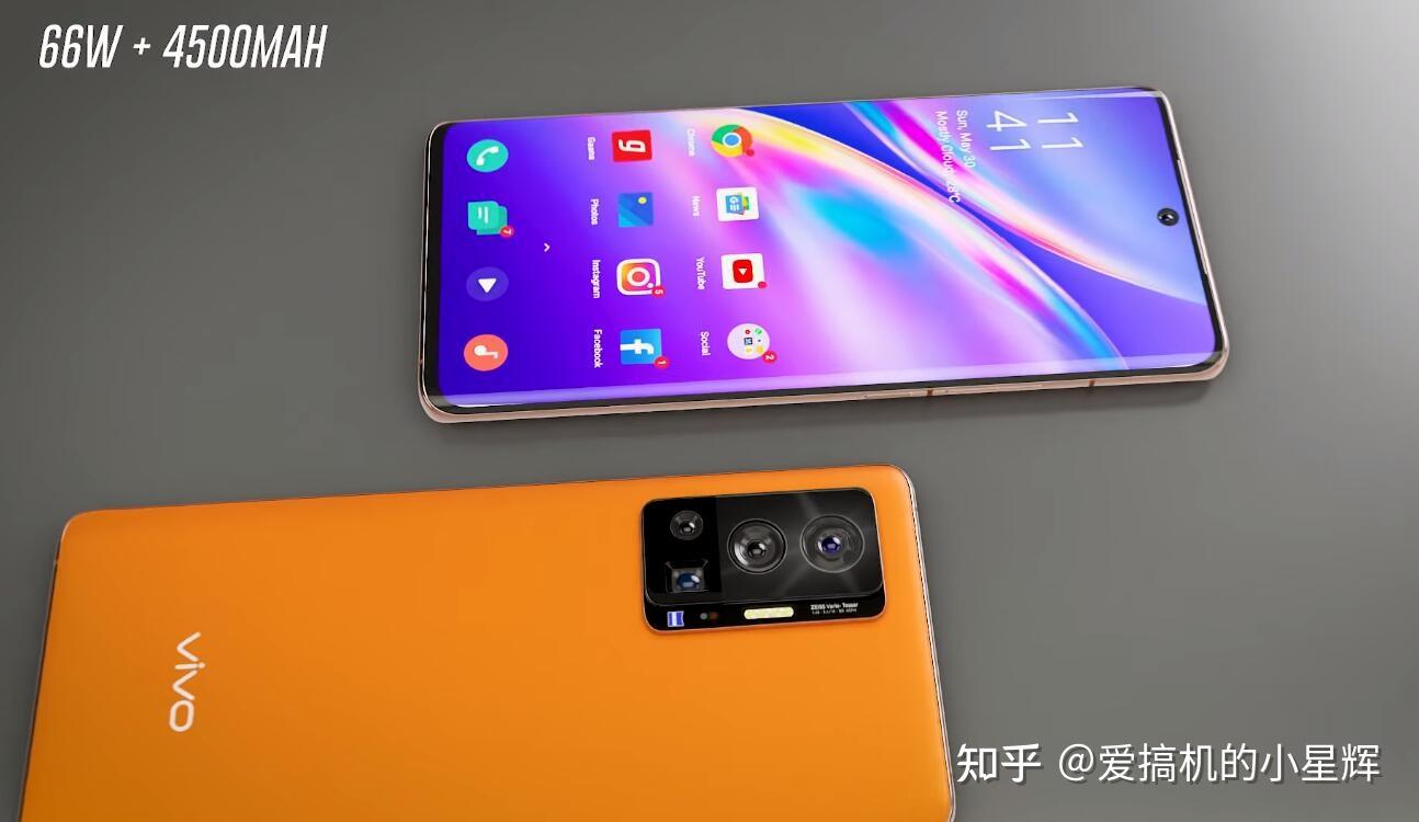vivo巅峰之作1亿像素蔡司四摄6000mah2k屏幕还有66w快充