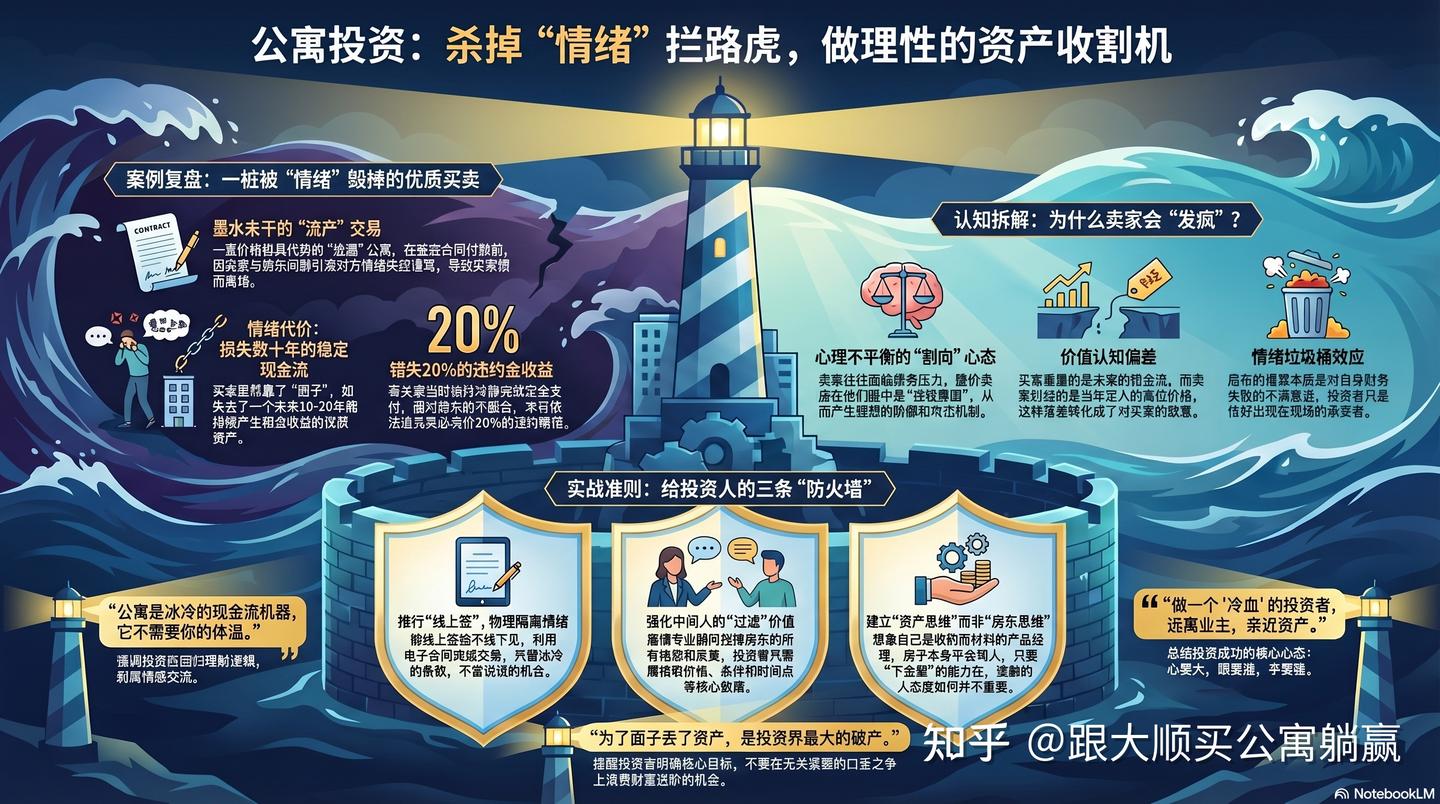 公寓投资百问百答:如何杀掉“情绪”这个投资路上的拦路虎? - 知乎