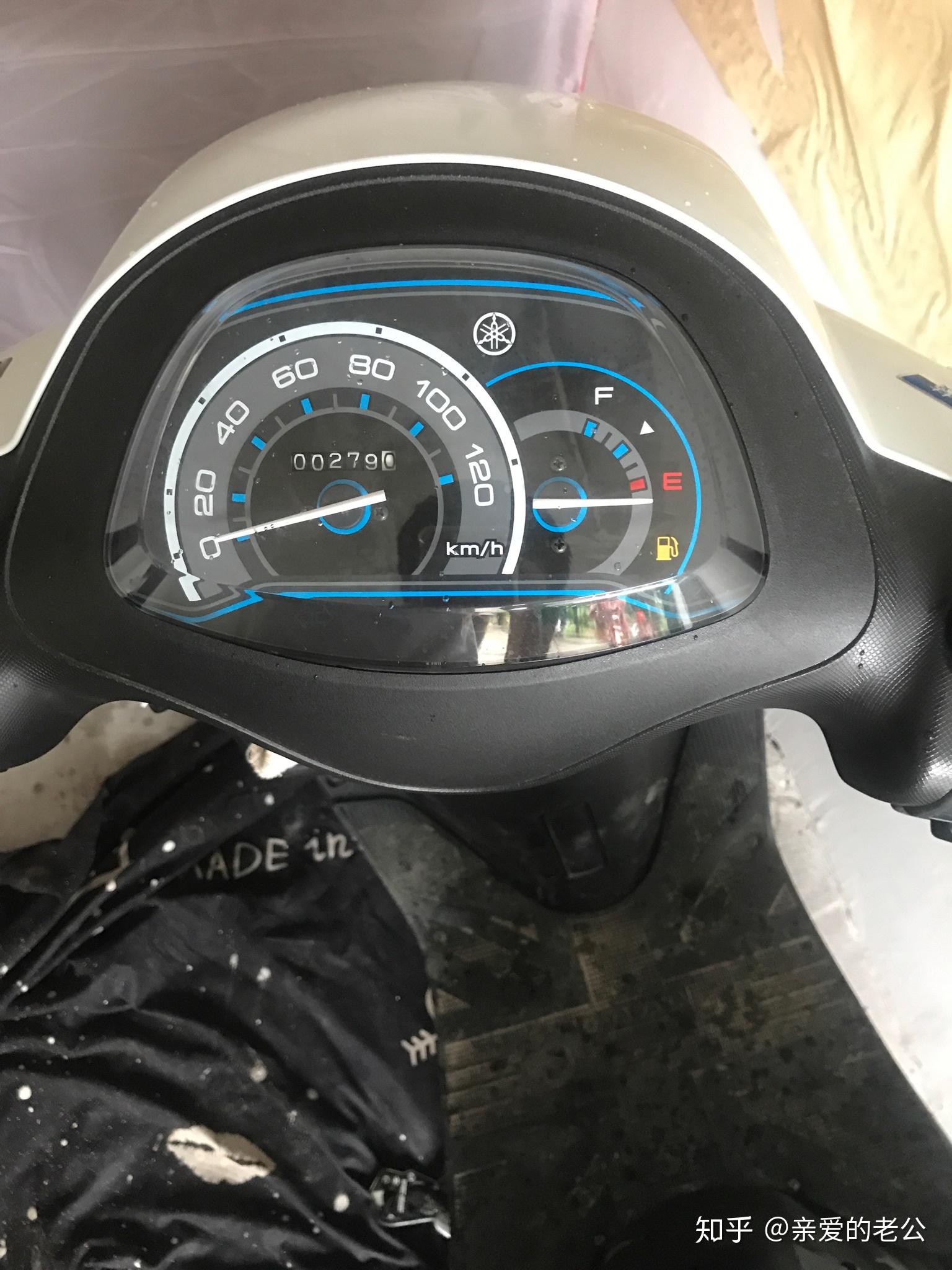 雅马哈巧格i国四实体店购入