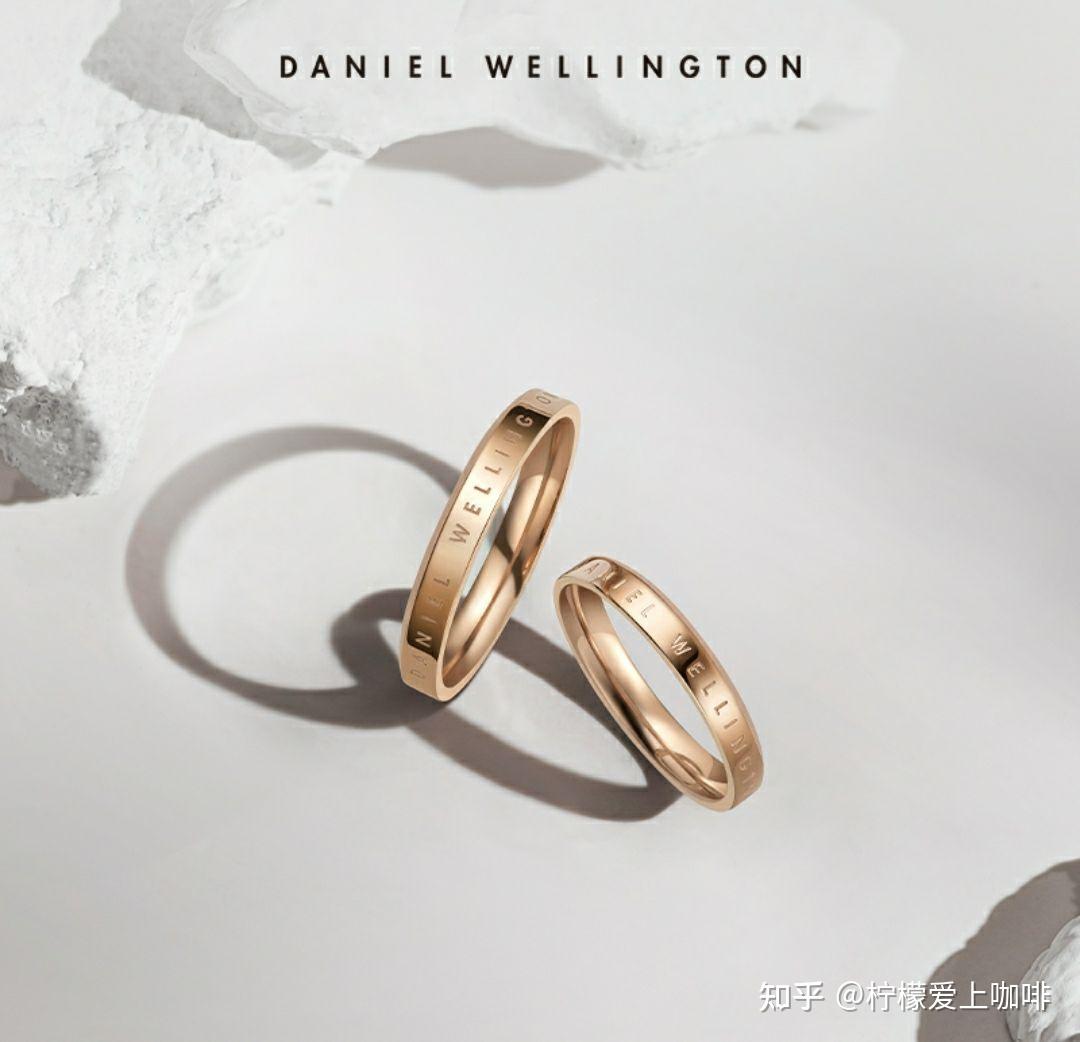 18,丹尼尔惠灵顿dw男女轻奢戒指情侣对戒