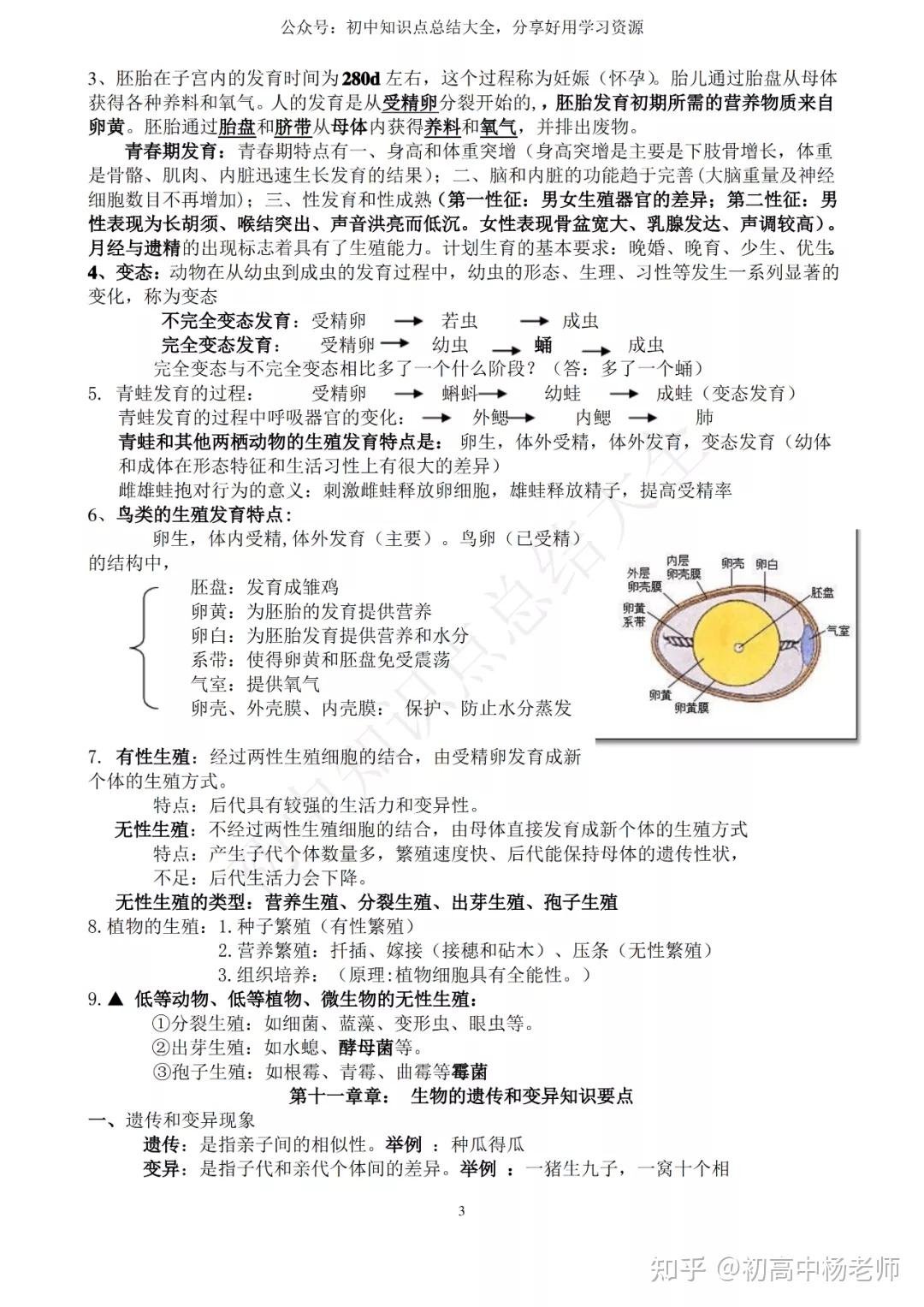 北京版八年級生物上冊知識點總結