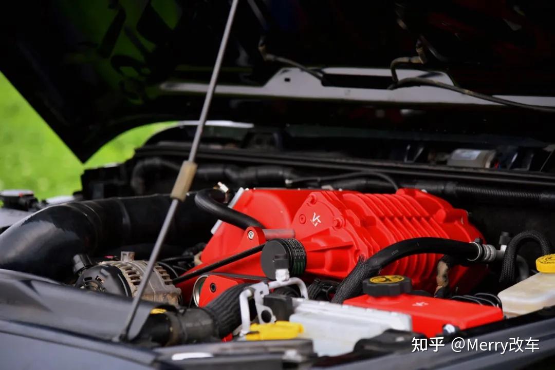 牧马人安装vt机械增压带猫叫59秒破百