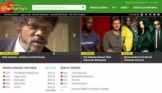 美国豆瓣的评分出了问题烂番茄是好莱坞票房下滑的罪魁祸首