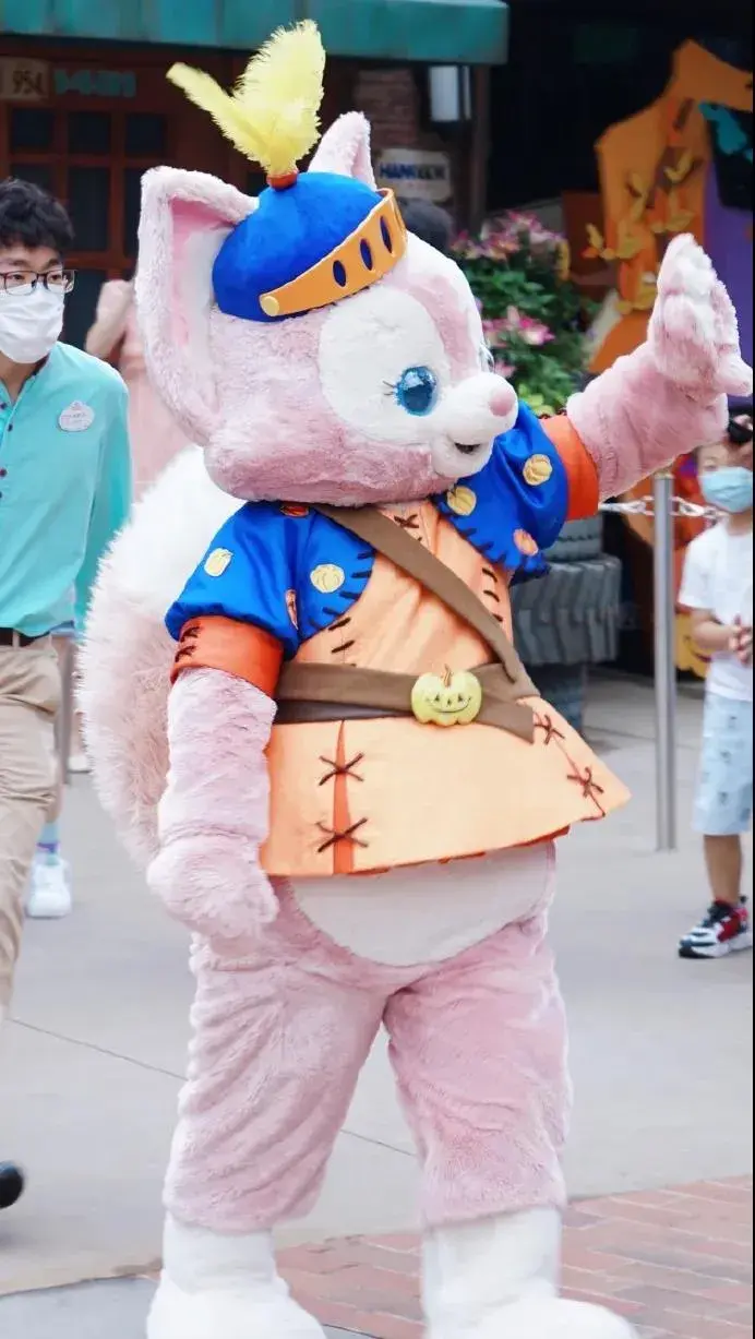 玲娜贝儿小狐狸星黛露达菲迪士尼人偶玩偶表情包合集