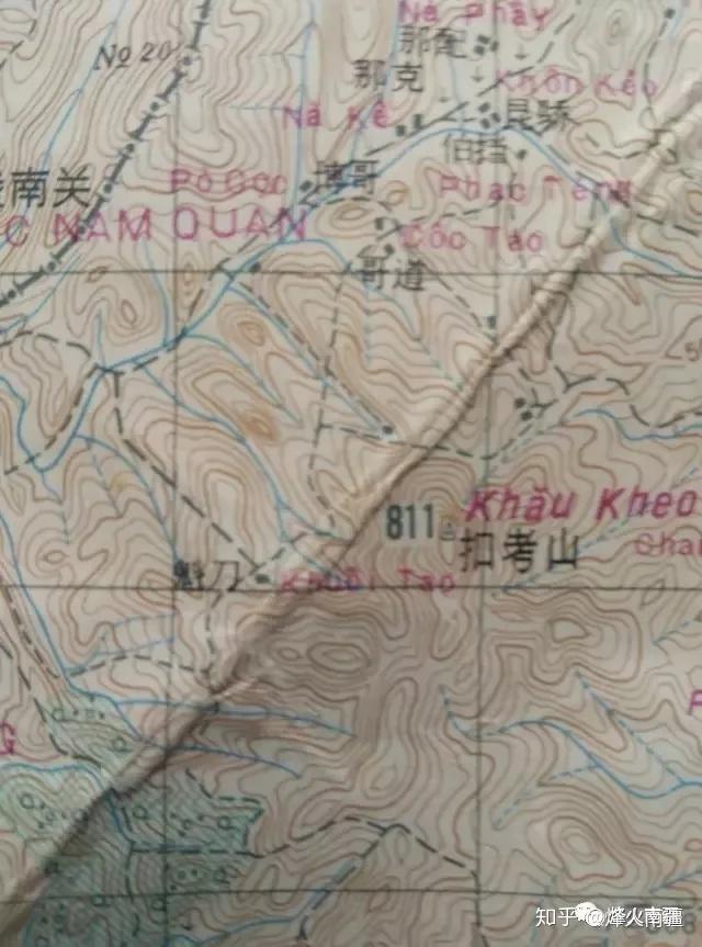 67811高地叫扣考山,是土山,是同登县通往谅山省城的兵家必争之地