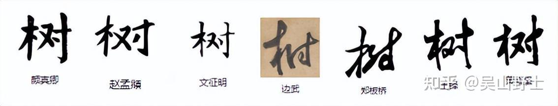 “树”字的构成与本义是什么? - 知乎
