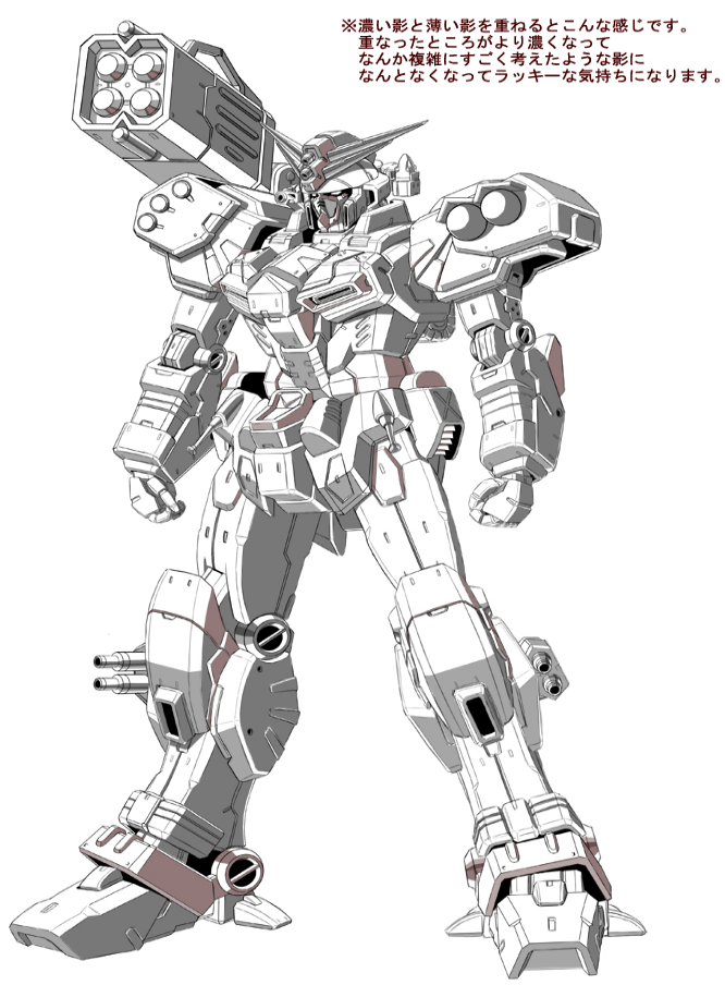 动漫机甲战士怎么画教你机甲绘制的基础技法