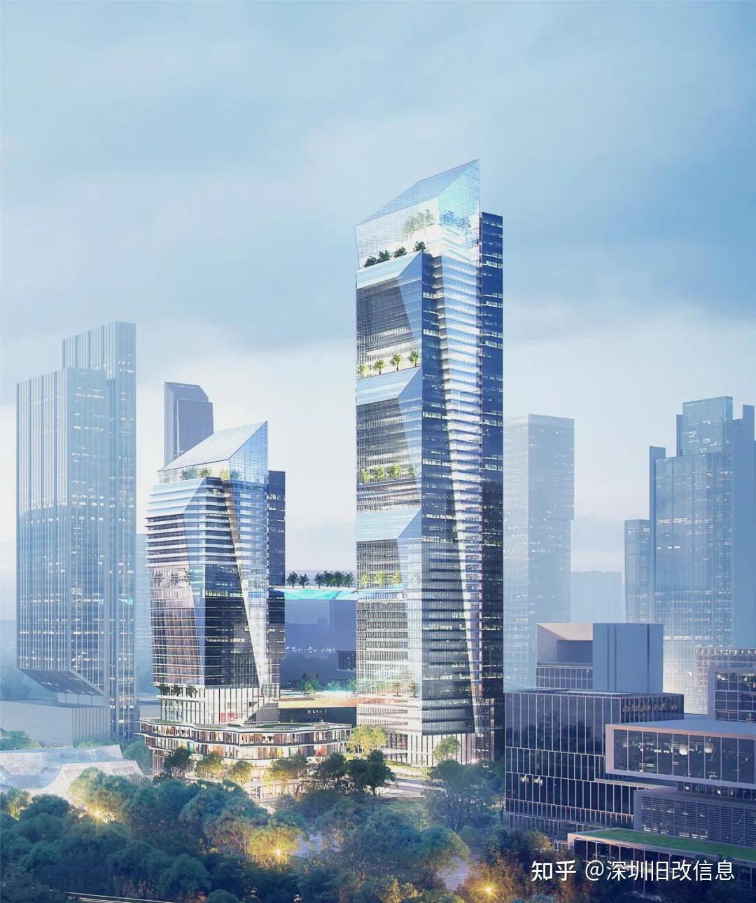 深圳值得期待的10大新概念总部!效果图!