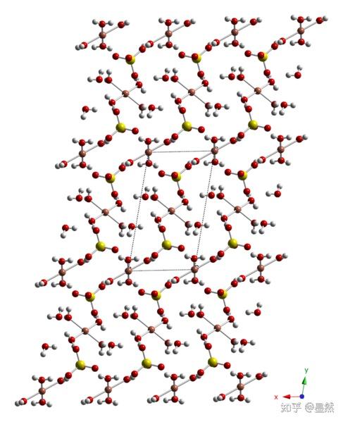 五水硫酸铜晶胞结构怎么画