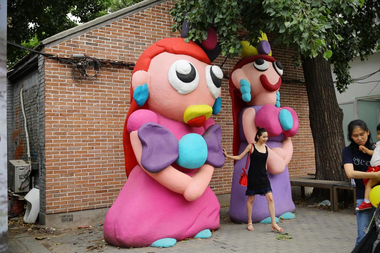 摄影北京798游记涂鸦与雕塑篇