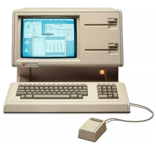 1983年:世界首台图形界面计算机——apple lisa发布