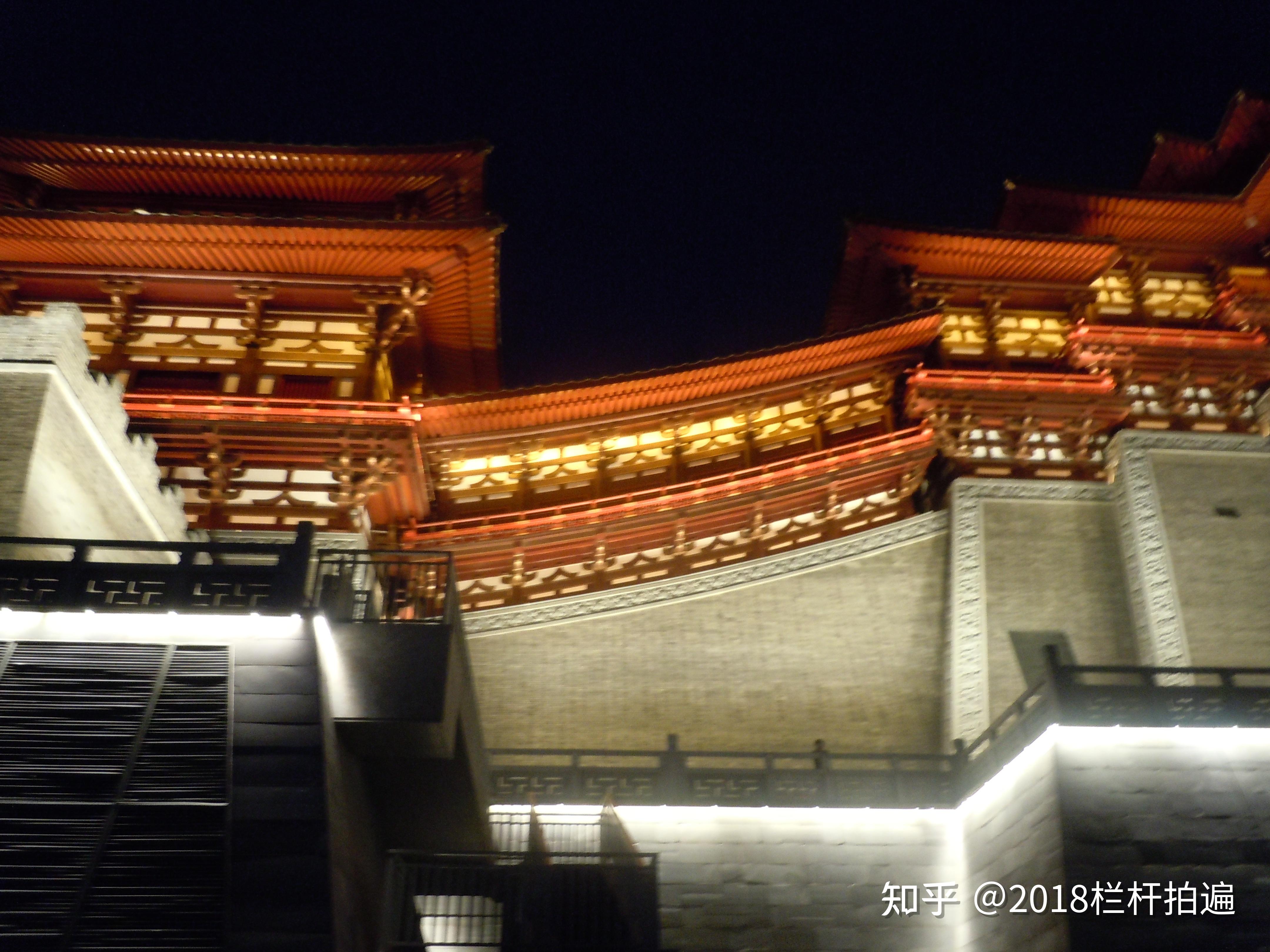 洛阳明堂天堂紫微观夜景