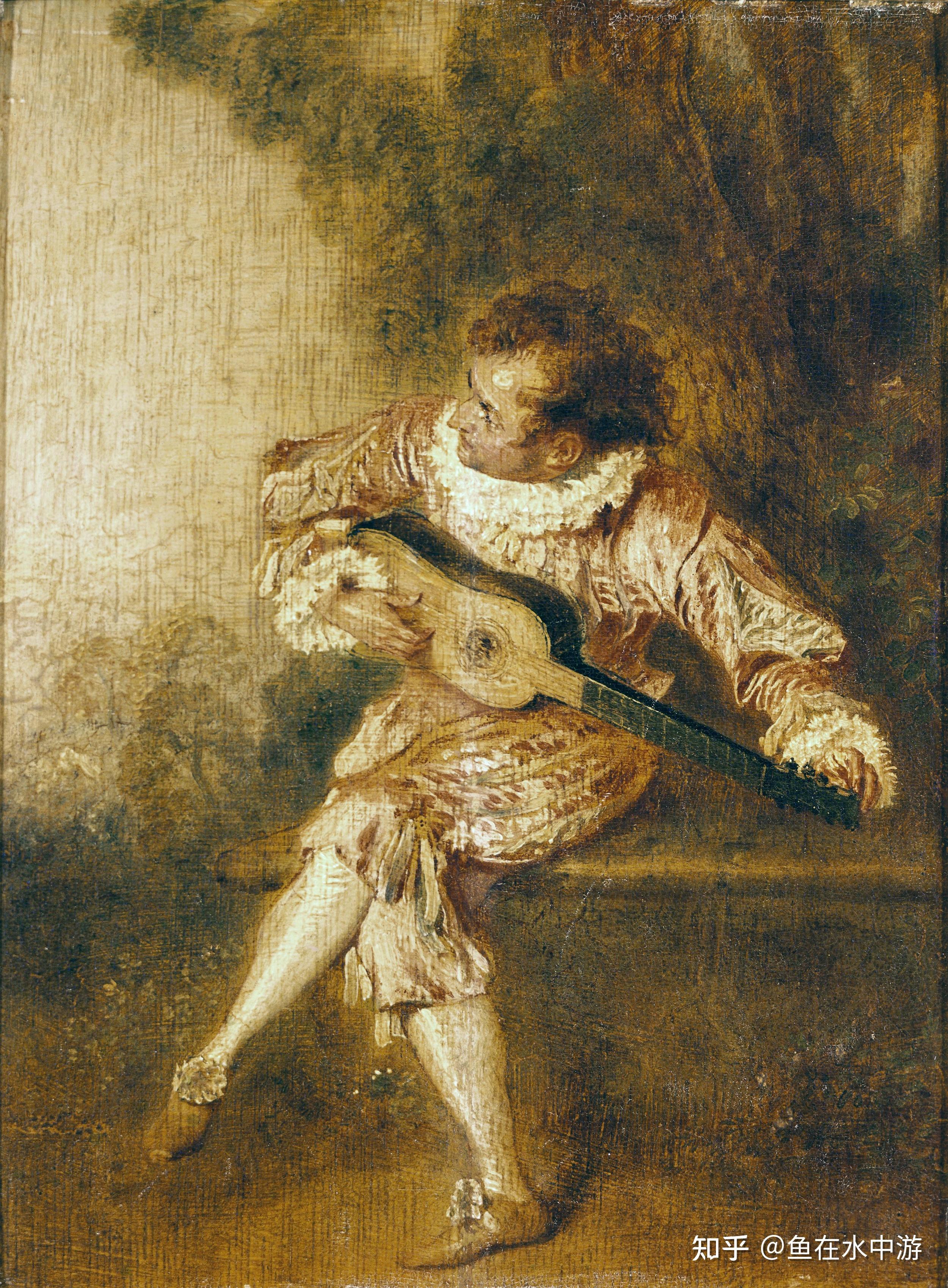 世界名画（三十六）让·安东尼·华托(Jean—Antoine Watteau） - 知乎