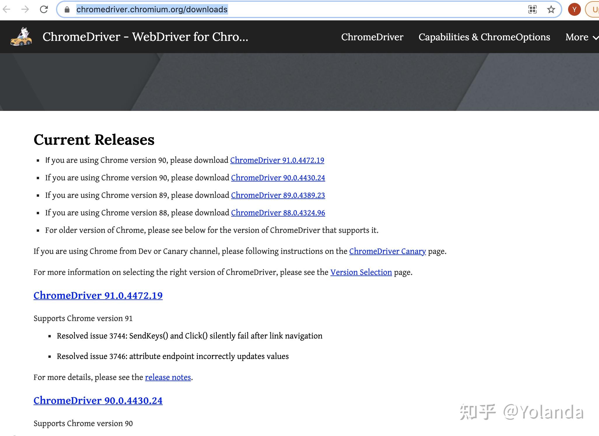 Mac Chromedriver 