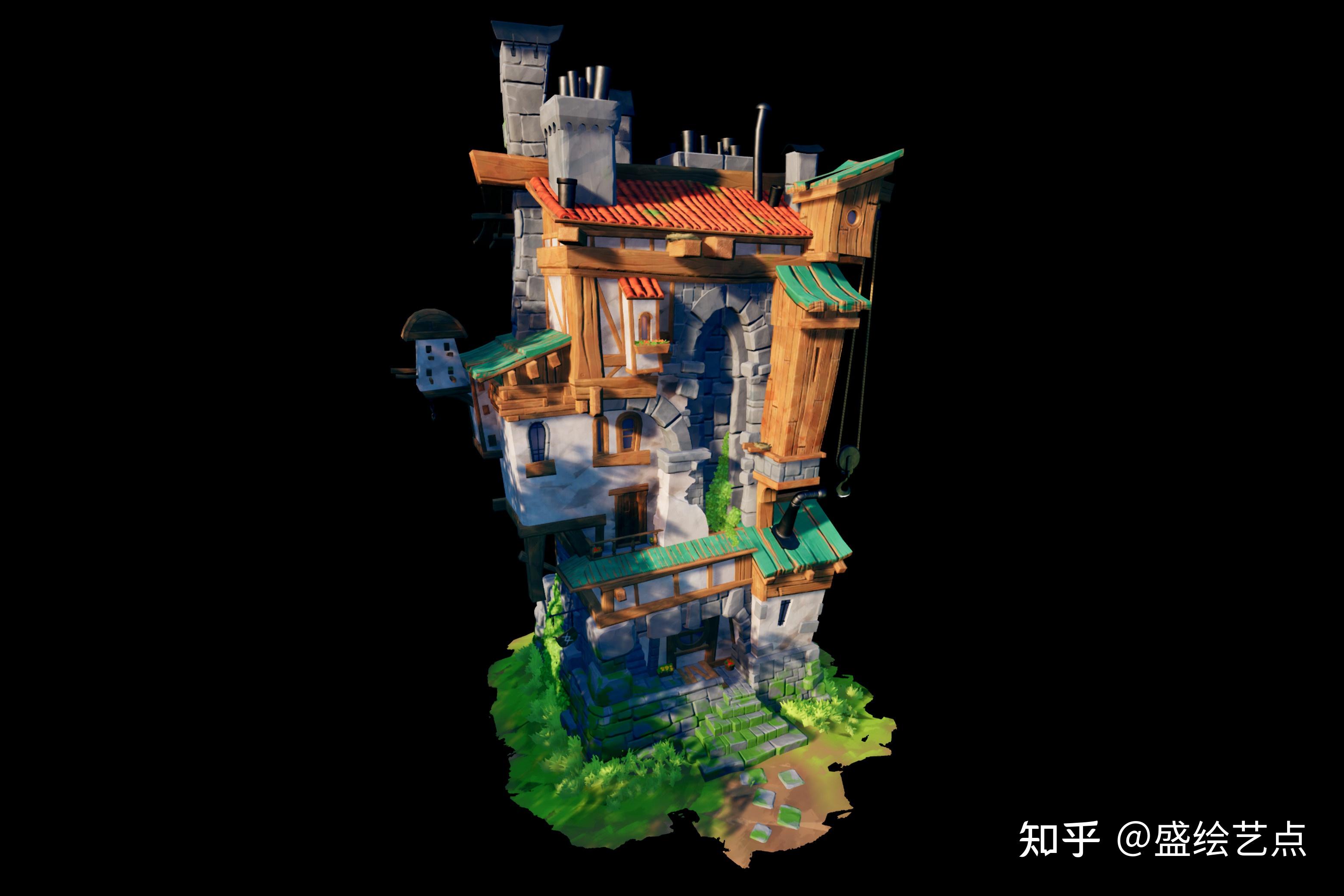 二次元3d场景模型资源来啦!