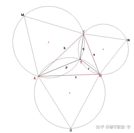 projecteuler143三角形托里拆利点的研究investigatingthetorricelli