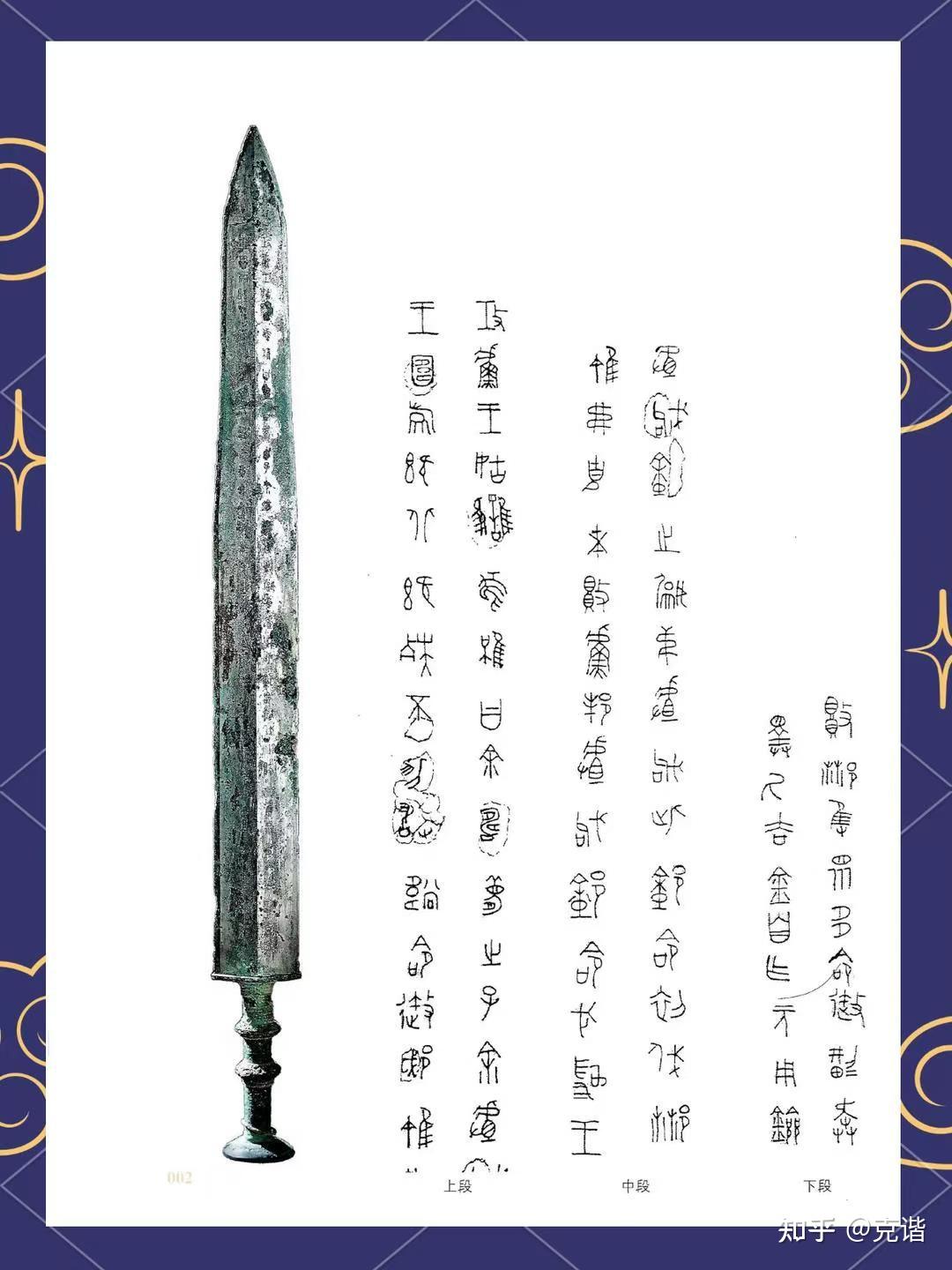 【稽古传话】……也谈吴王余眜剑 - 知乎