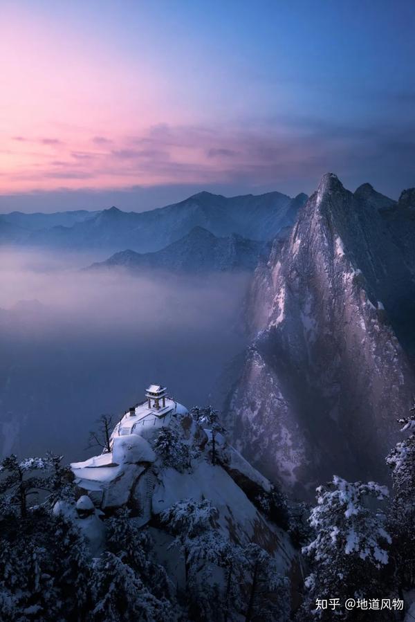 雪后华山.图/视觉中国