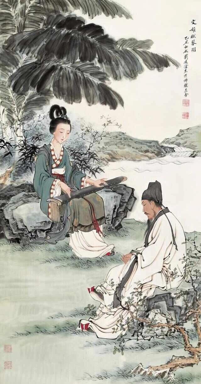 刘凌沧和他的工笔古装人物画 - 知乎