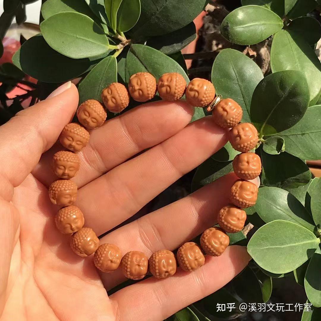 精品猴头雕刻正圆宝宝佛