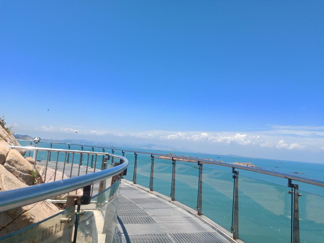 去平潭有一条从环岛路到海边的玻璃栈道的绝美路线