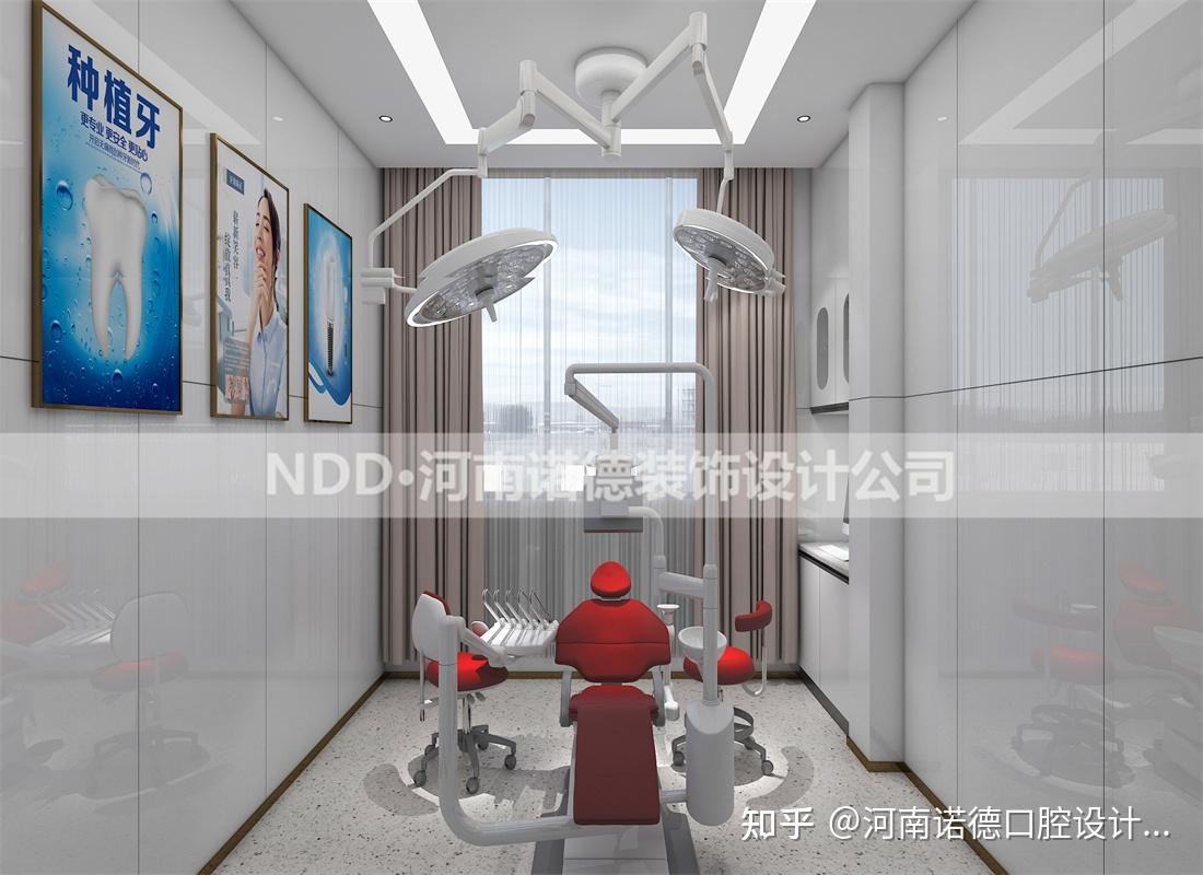 开封口腔诊所设计装修-口腔诊所如何设计更实用-尉氏大白兔口腔设计案例 - 知乎