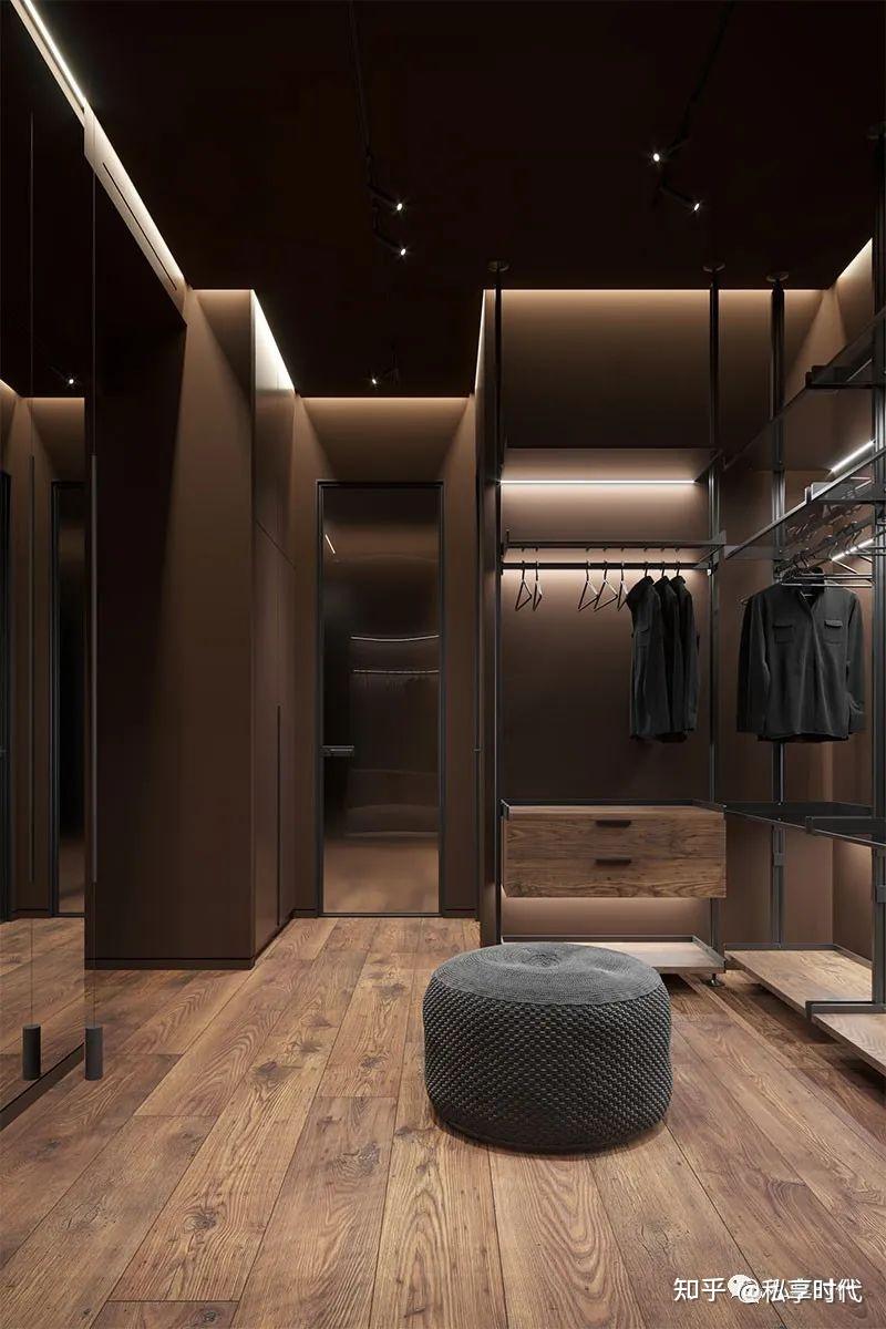 听说别墅豪宅里,都有一个这样奢华的衣帽间!