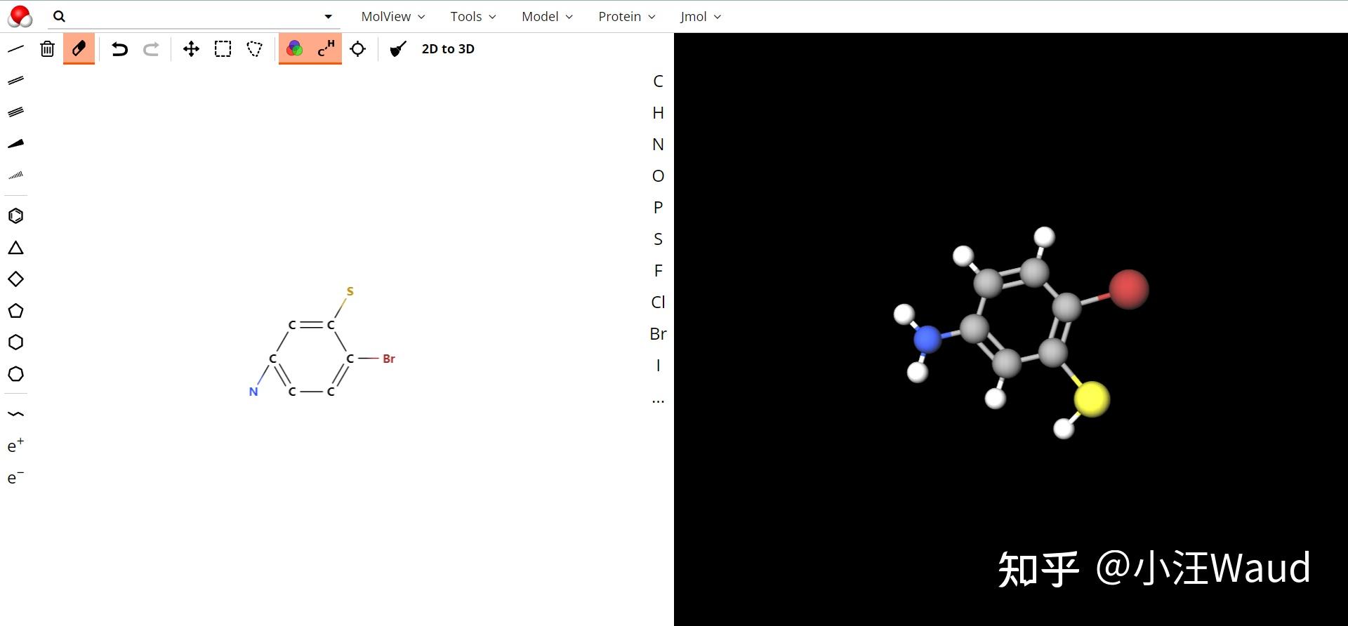 让化学分子动起来——MolView - 知乎